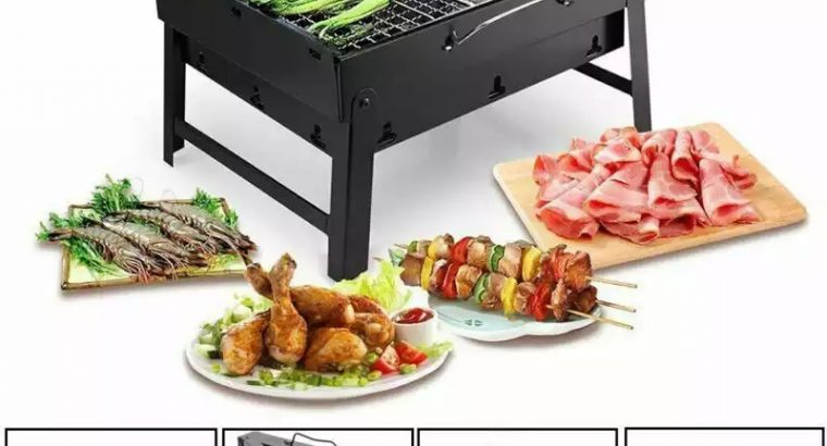 Foldable BBQ Grills Patio Barbecue Charcoal Grill