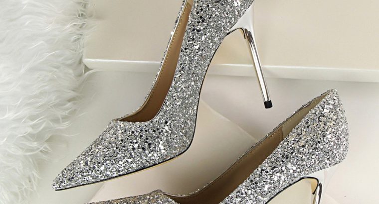 Fashion Glitter Bling 2020 Ladies Heels