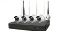 Wireless Network CCTV Camera Kit 1080p Wi-Fi