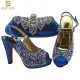 Women Italian African Party Pumps Shoe and Bag Set